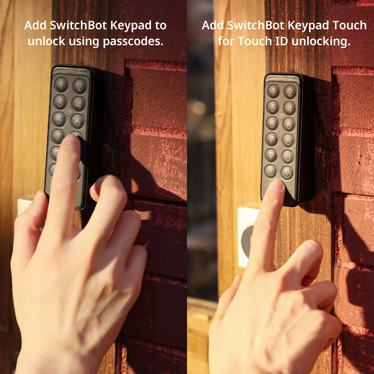 SwitchBot Tastatur Vision Pro | Intelligentes Tastenfeld mit Gesichtserkennung und Handflächenerkennung für SwitchBot Lock, – SwitchBot SwitchBot Tastatur Vision Pro | Intelligentes Tastenfeld mit Gesichtserkennung und Handflächenerkennung für SwitchBot Lock, – SwitchBot