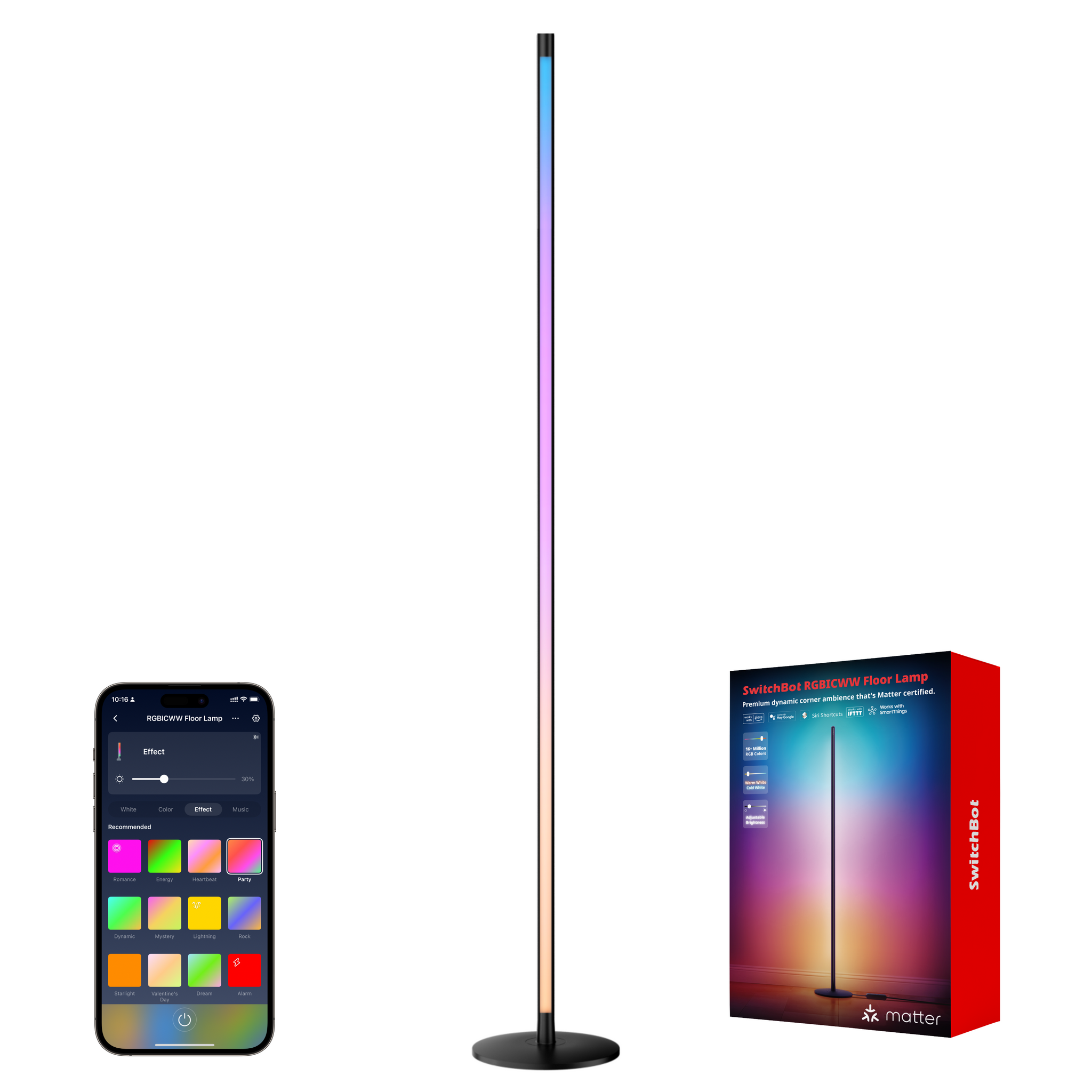 SwitchBot RGBICWW Floor Lamp - SwitchBot CA