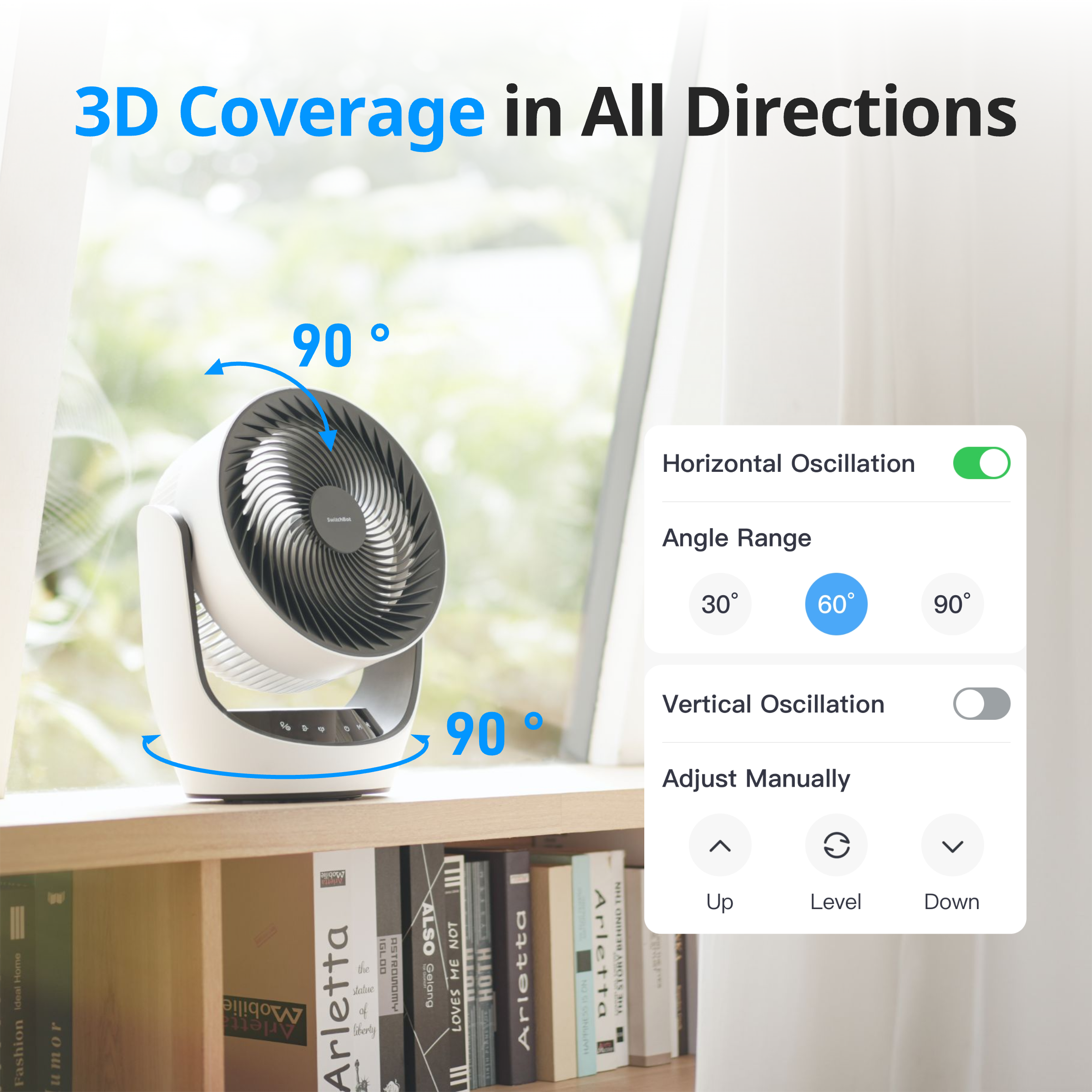 SwitchBot Smart Circulator Fan