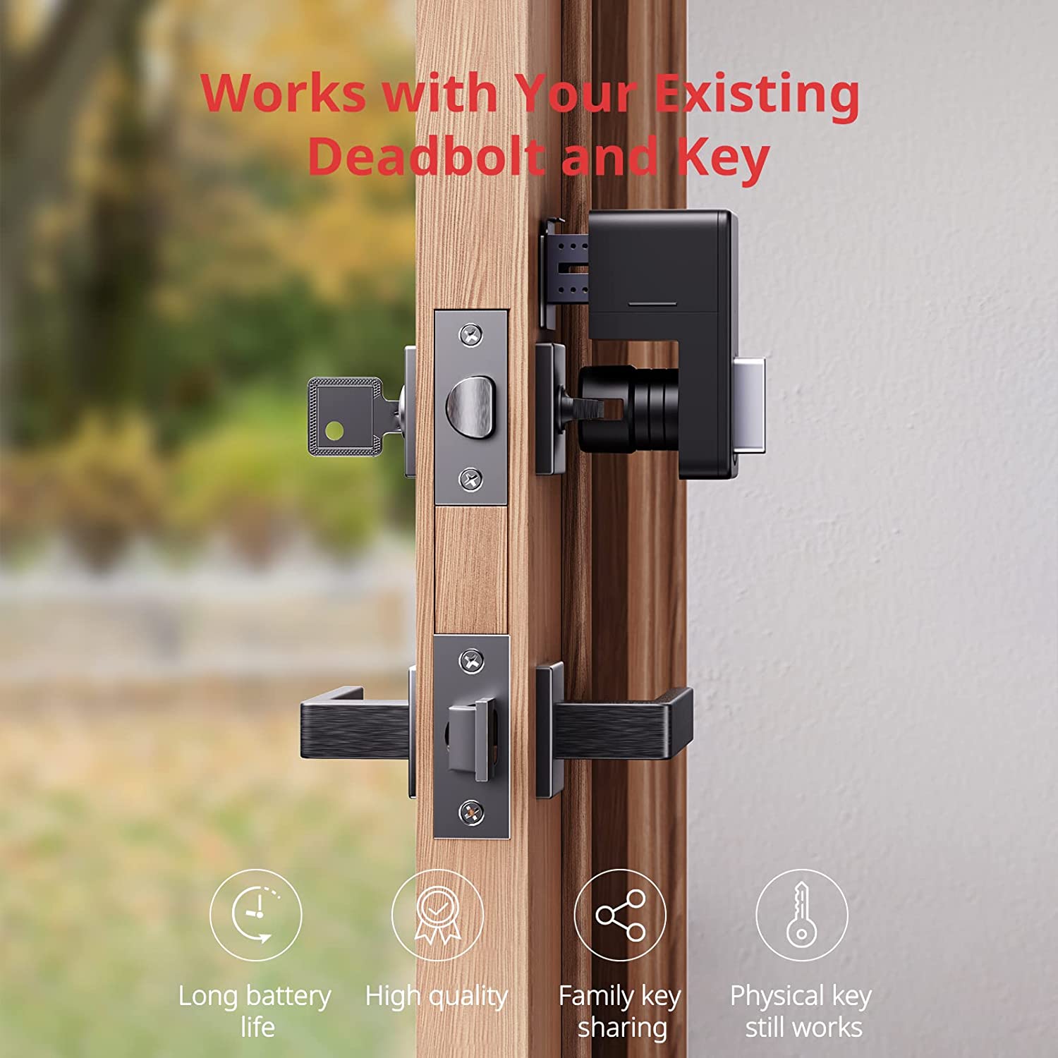 SwitchBot Smart Lock | Make Your Existing Lock Smart | SwitchBot 