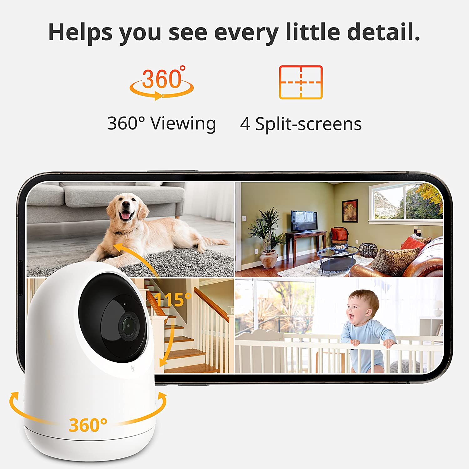 SwitchBot Pan/Tilt Cam Plus 3MP