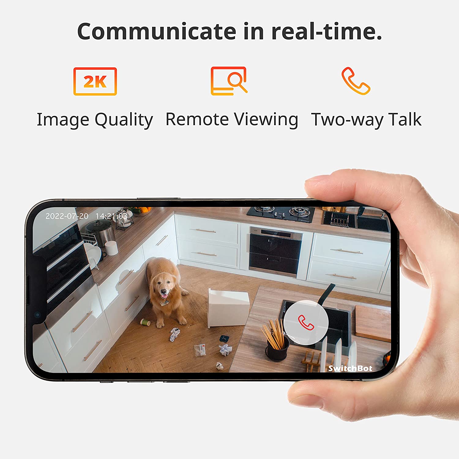 SwitchBot Pan/Tilt Cam Plus 3MP