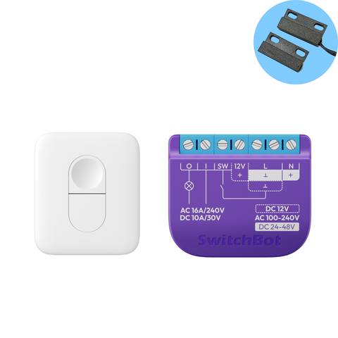 SwitchBot Garage Door Opener Remote Combo