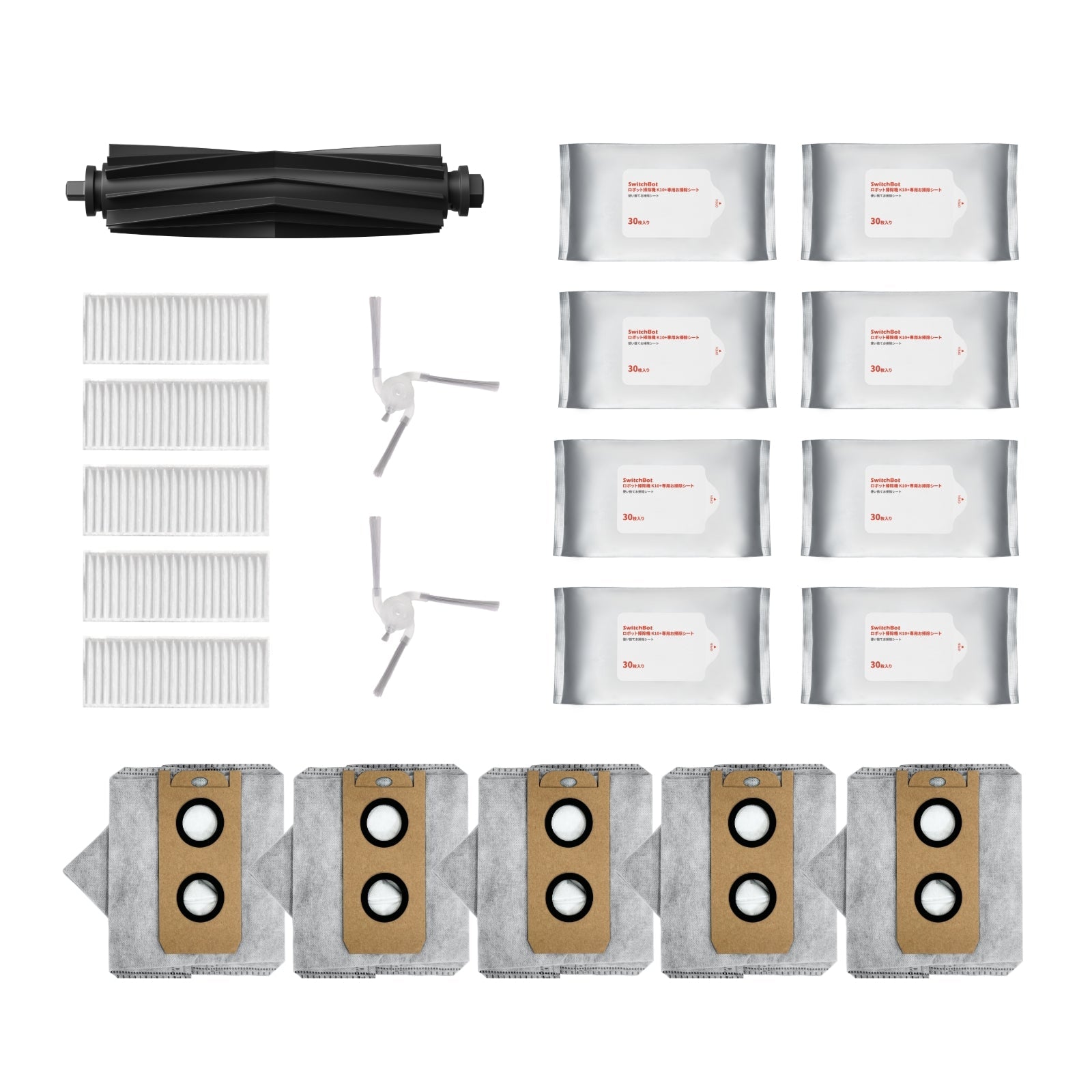 K10+ Pro Combo 4-Pack Filters for Robot Vacuum
