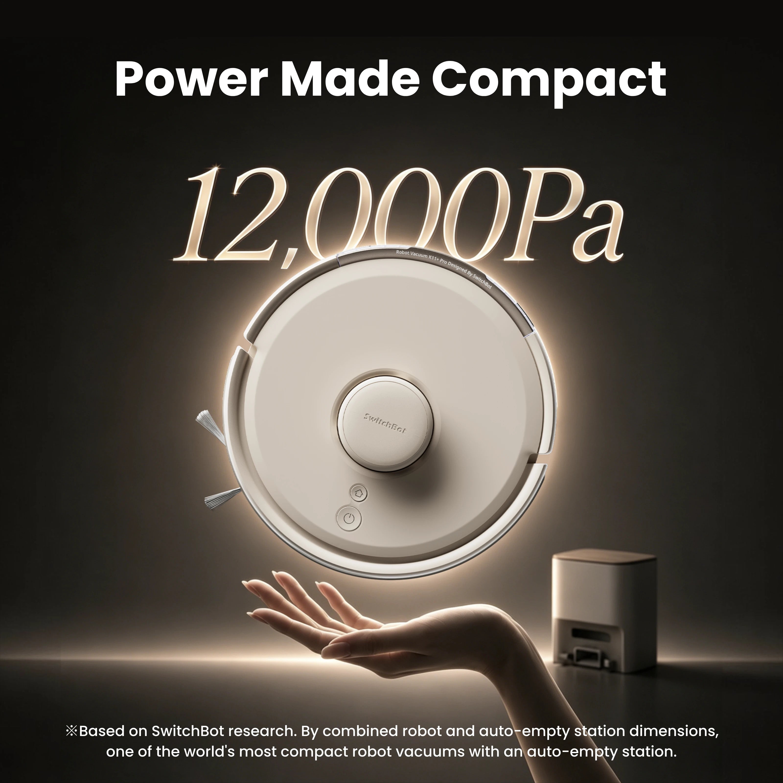 SwitchBot Robot Vacuum K11+ Pro