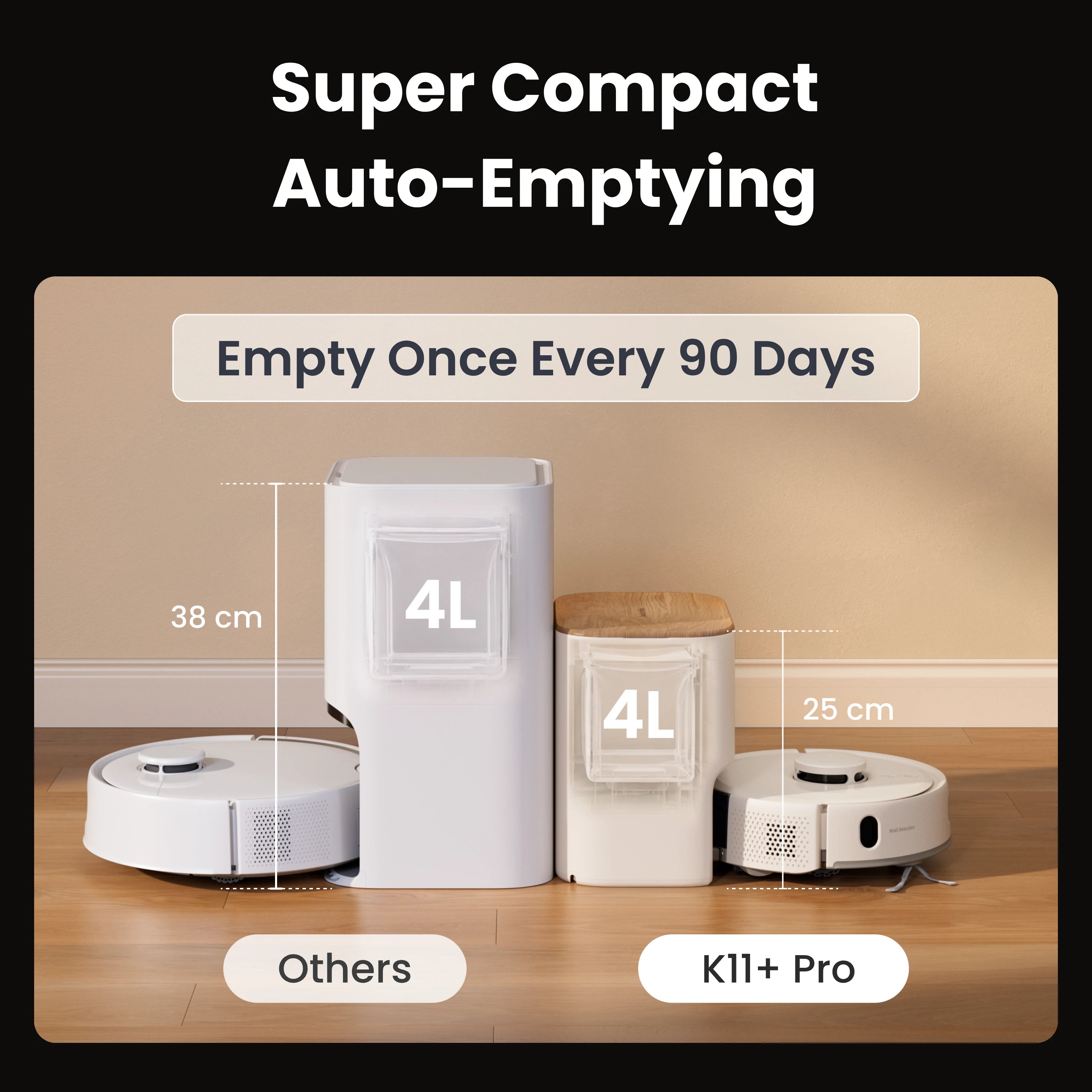 SwitchBot Robot Vacuum K11+ Pro