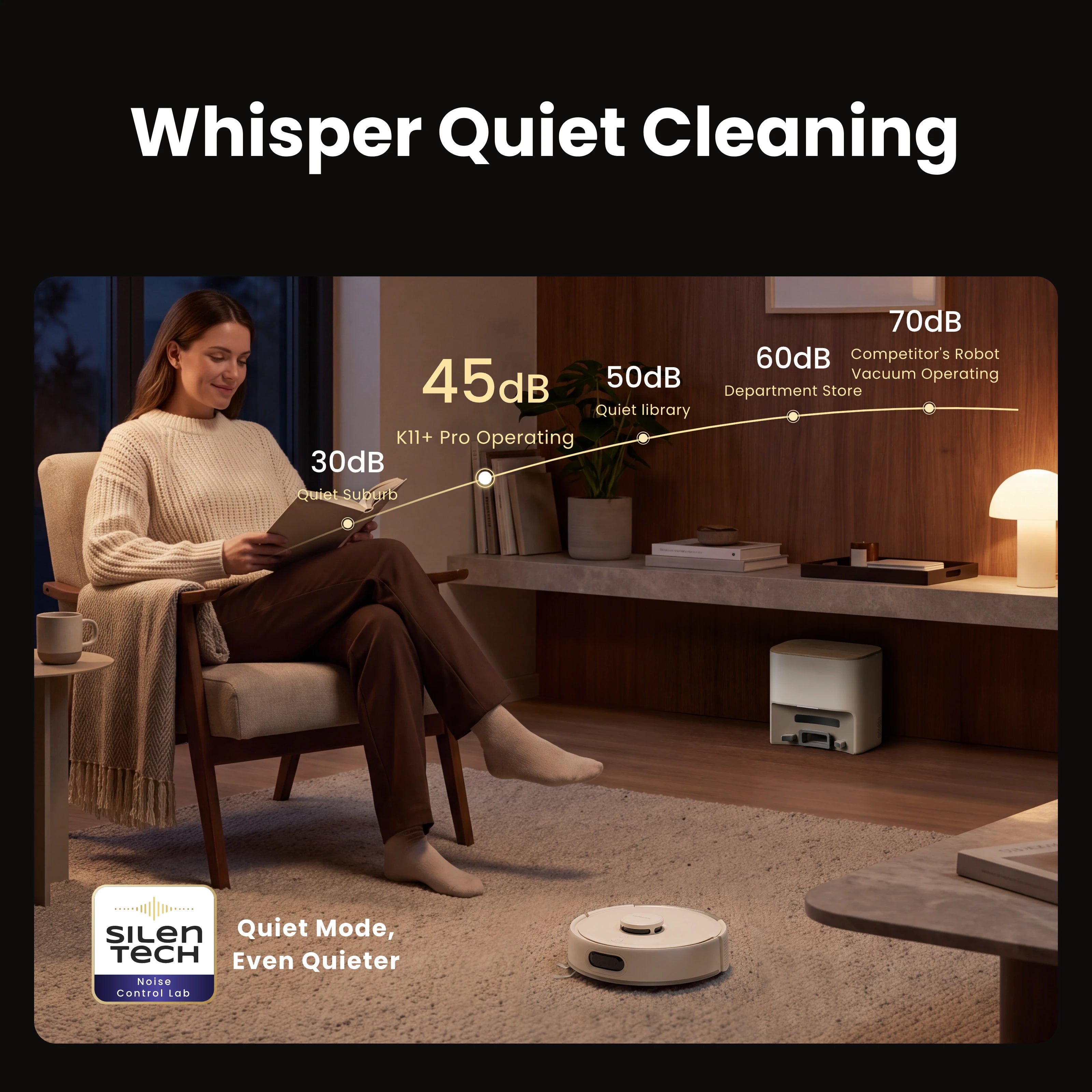 SwitchBot Robot Vacuum K11+ Pro