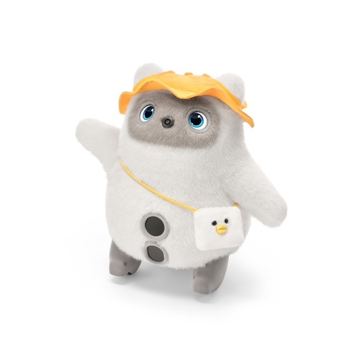 KATA Friends Outfits Yellow Rain Hat and Shoulder Bag - SwitchBot CA