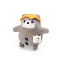 KATA Friends Outfits Yellow Rain Hat and Shoulder Bag - SwitchBot CA