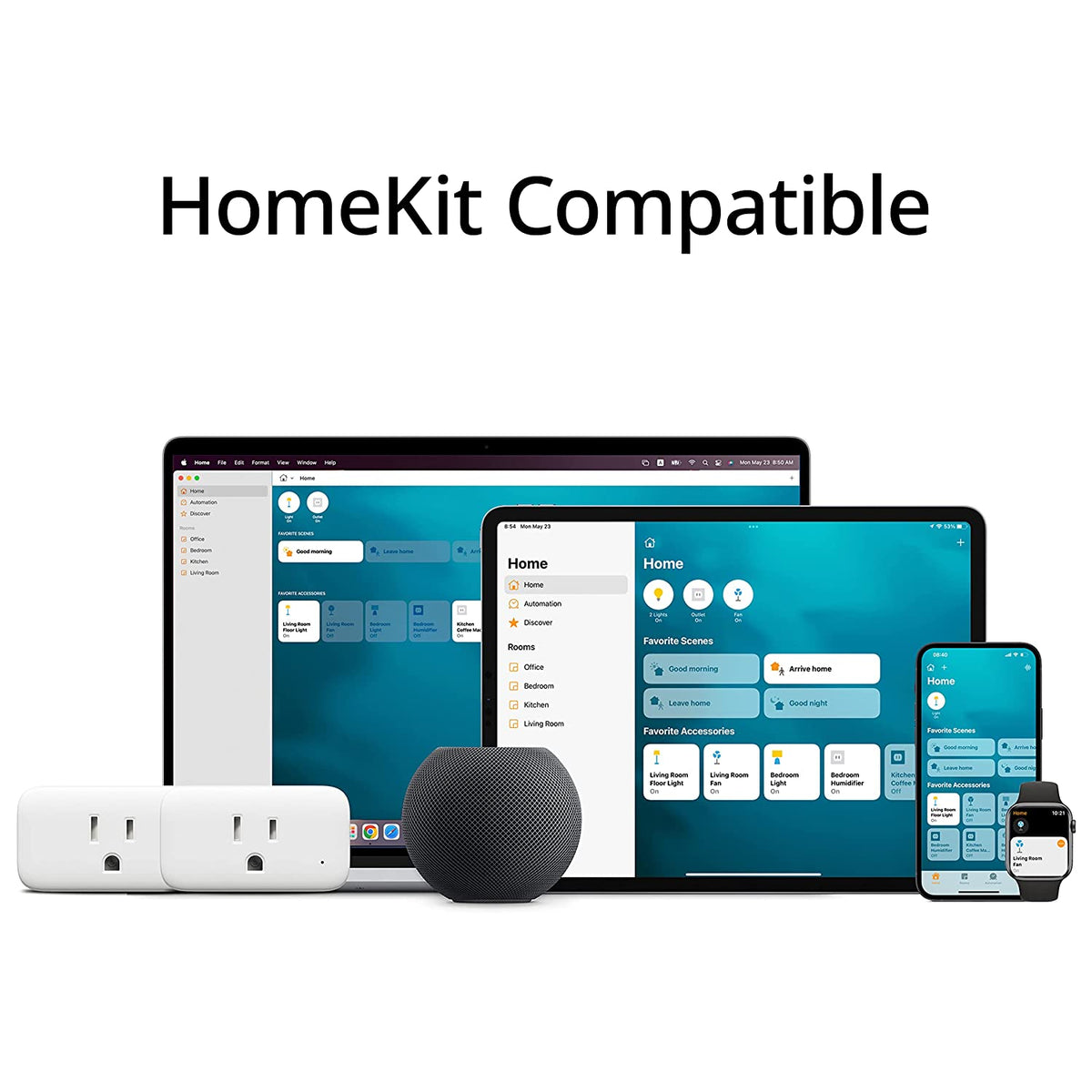 SwitchBot Smart Plug Mini | HomeKit Enabled, Works with Alexa ...