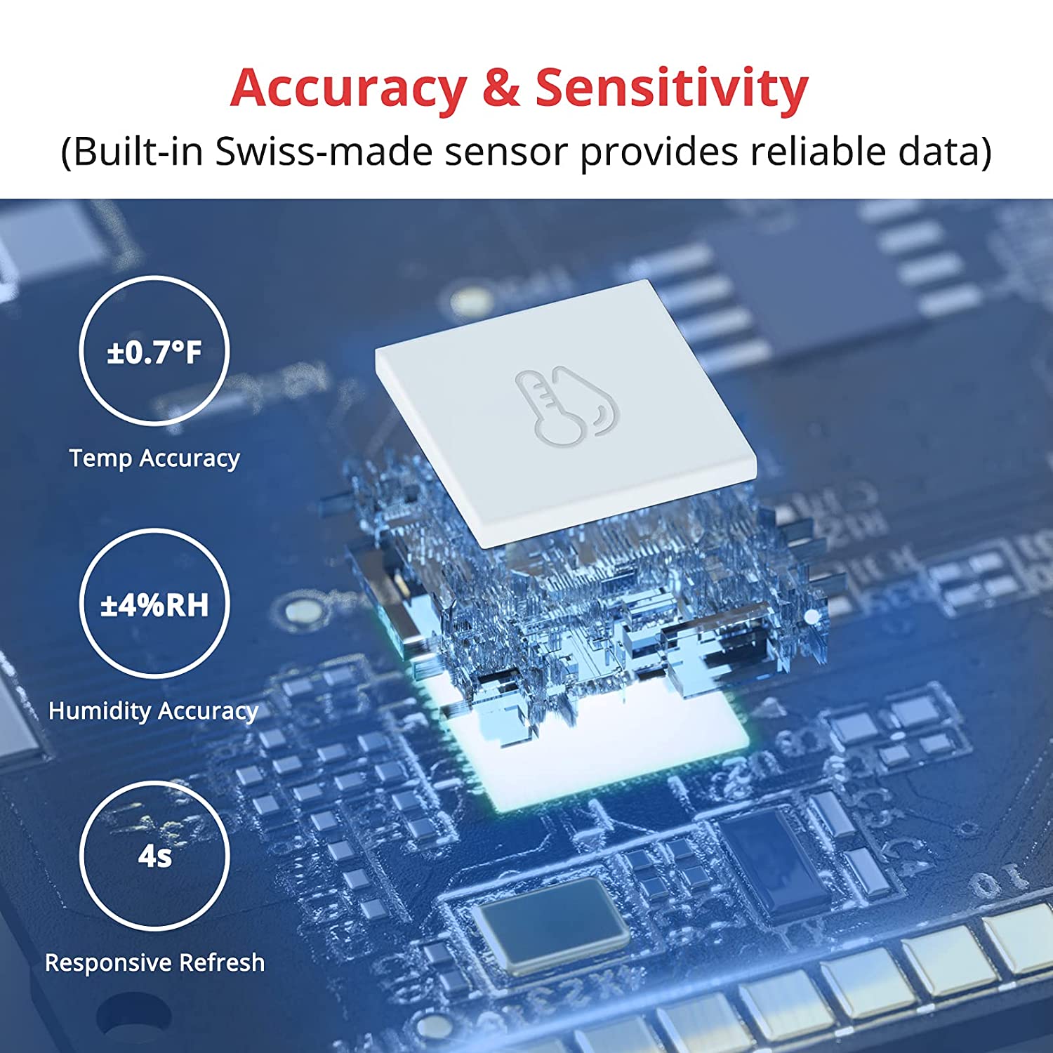 Switch Bot Meter SwitchBot Meter | Smart Temperature & Humidity Monitor with IP65 Rating ...